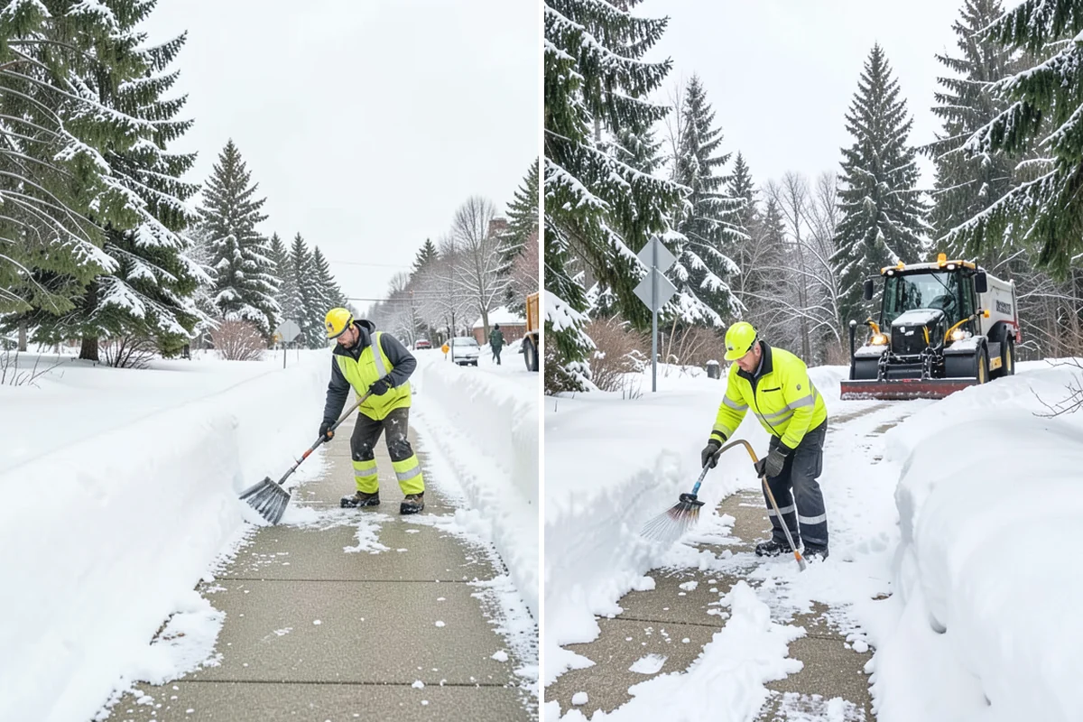School Snow Plowing in Renton, King County, WA - Confirm the bell schedule and bus-loop priorities with facilities staff