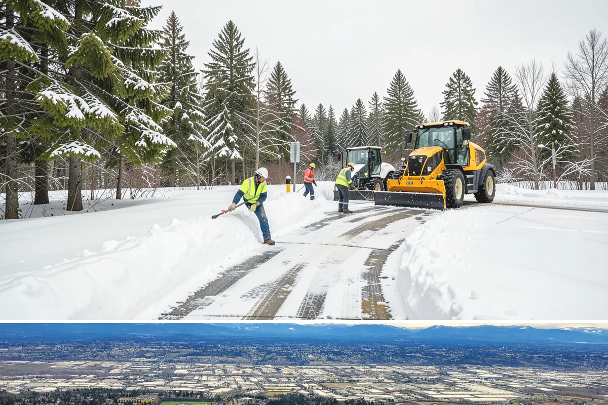 School Snow Plowing in SeaTac, King County, WA - Establish a contract before the school year's winter term so every campus opening is safe.