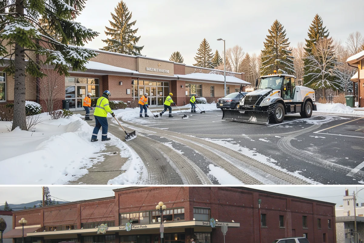 School Snow Plowing in Sedro-Woolley, Skagit County, WA - Establish a contract before the school year's winter term so every campus opening is safe.