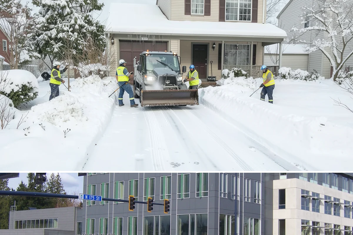 School Snow Plowing in Shoreline, King County, WA - Establish a contract before the school year's winter term so every campus opening is safe.