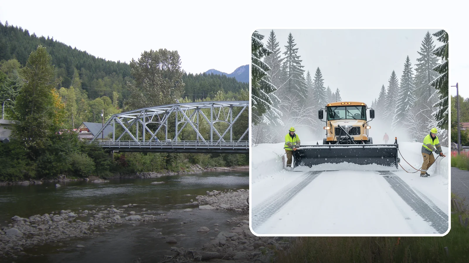School Snow Plowing in Skykomish, King County, WA - We plow school lots, bus loops, and student drop-off zones before the first bell so staff, buses, and parents move safely.