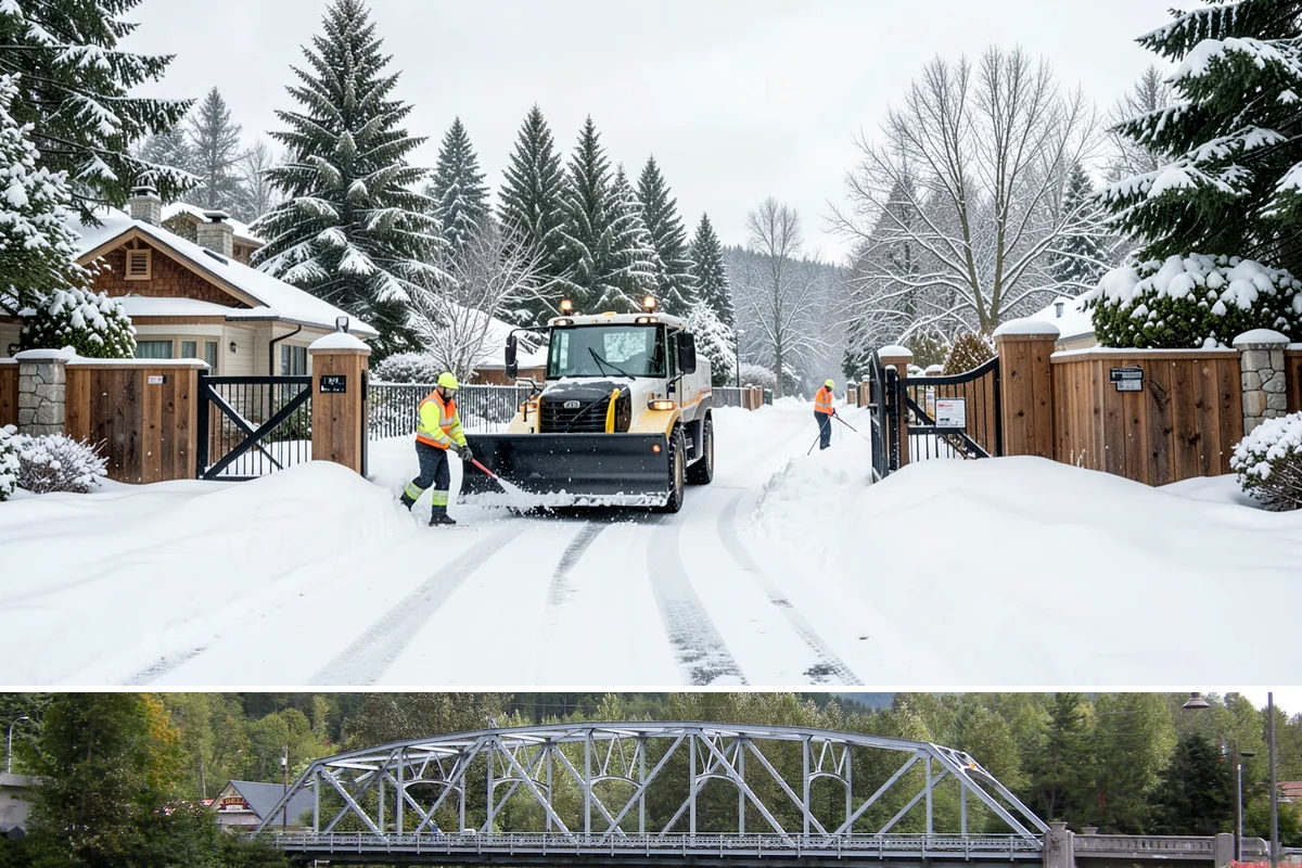 School Snow Plowing in Skykomish, King County, WA - Establish a contract before the school year's winter term so every campus opening is safe.
