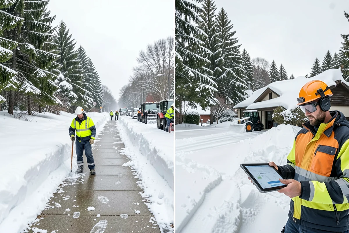 School Snow Plowing in Snoqualmie, King County, WA - Confirm the bell schedule and bus-loop priorities with facilities staff