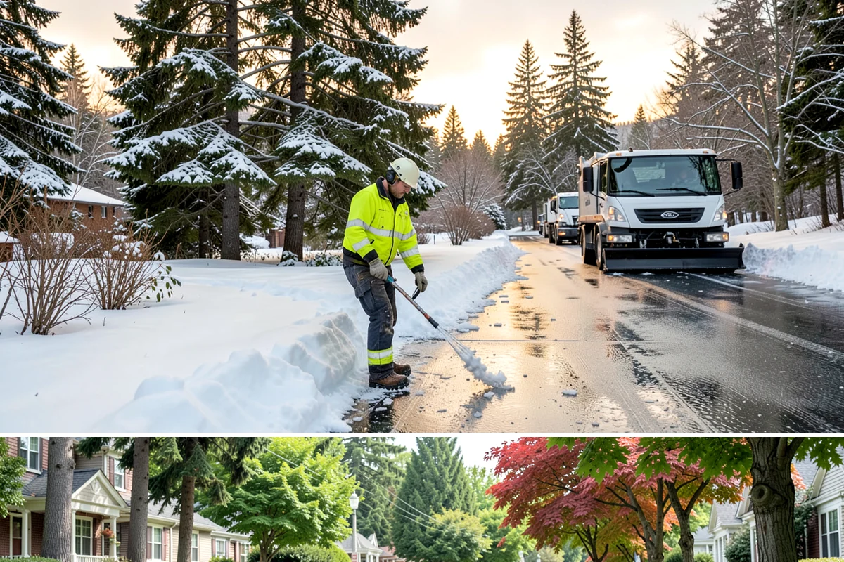 School Snow Removal in Beaux Arts Village, King County, WA - School campuses need priority coverage on winter weekday mornings from December through February when ice most often triggers...