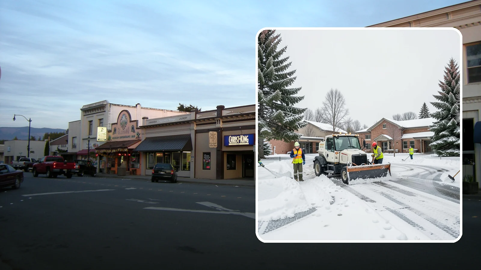 School Snow Removal in Burlington, Skagit County, WA - Keep students, staff, and buses moving safely by clearing school lots, drop-off lanes, and walkways ahead of the morning bell.