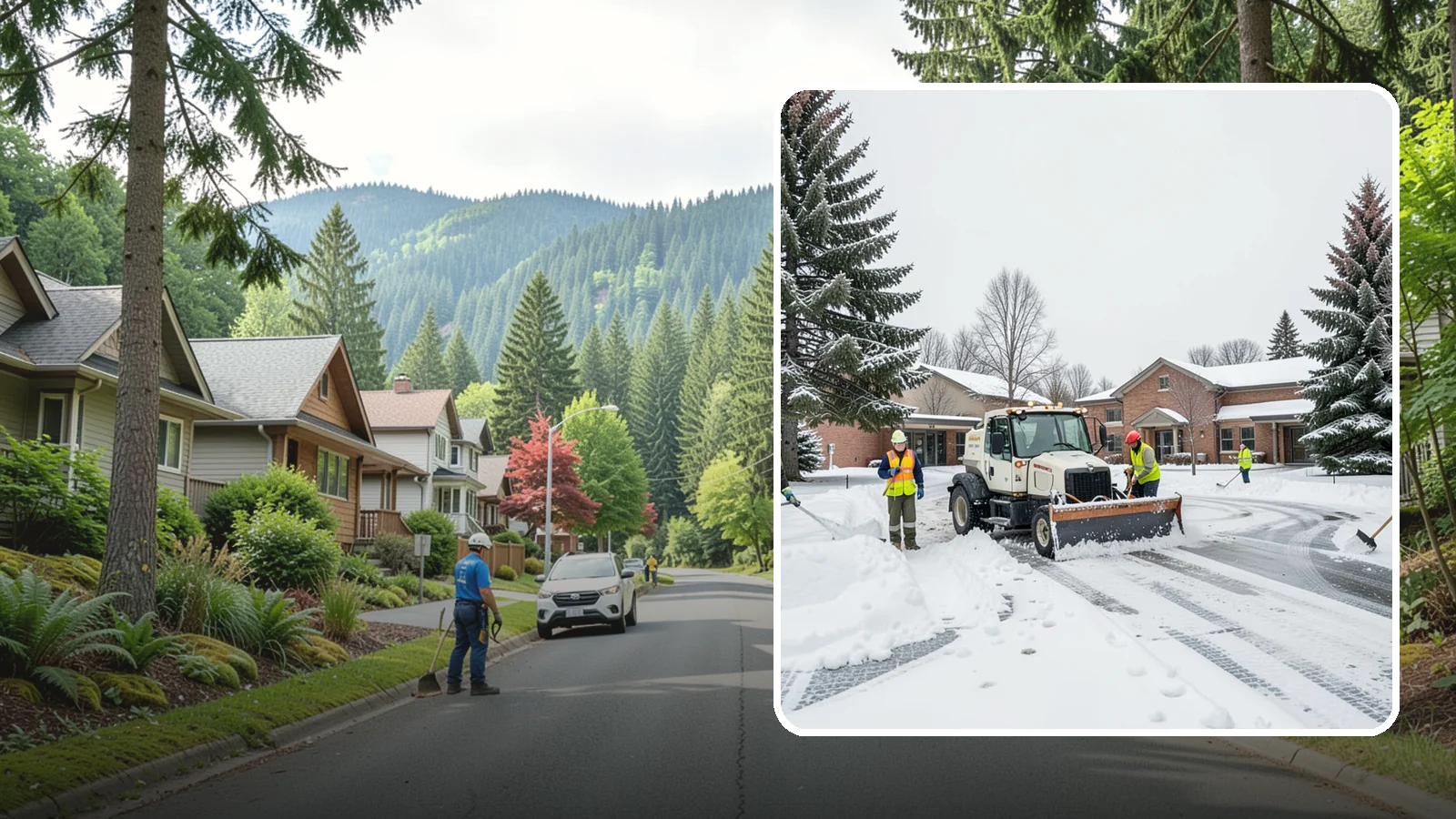 School Snow Removal in Darrington, Snohomish County, WA - Keep students, staff, and buses moving safely by clearing school lots, drop-off lanes, and walkways ahead of the morning bell.