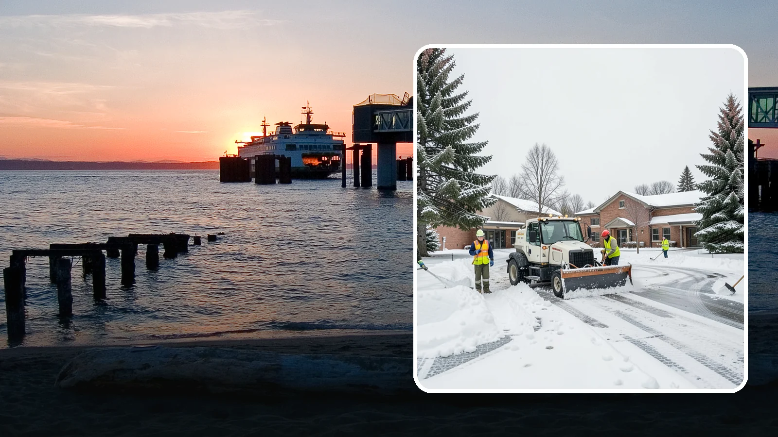 School Snow Removal in Edmonds, Snohomish County, WA - Keep students, staff, and buses moving safely by clearing school lots, drop-off lanes, and walkways ahead of the morning bell.