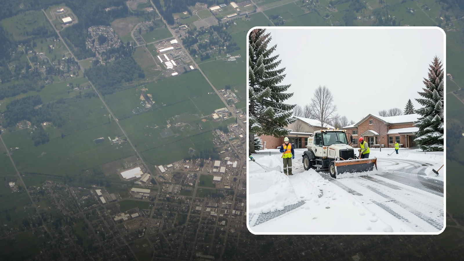 School Snow Removal in Enumclaw, King County, WA - Keep students, staff, and buses moving safely by clearing school lots, drop-off lanes, and walkways ahead of the morning bell.