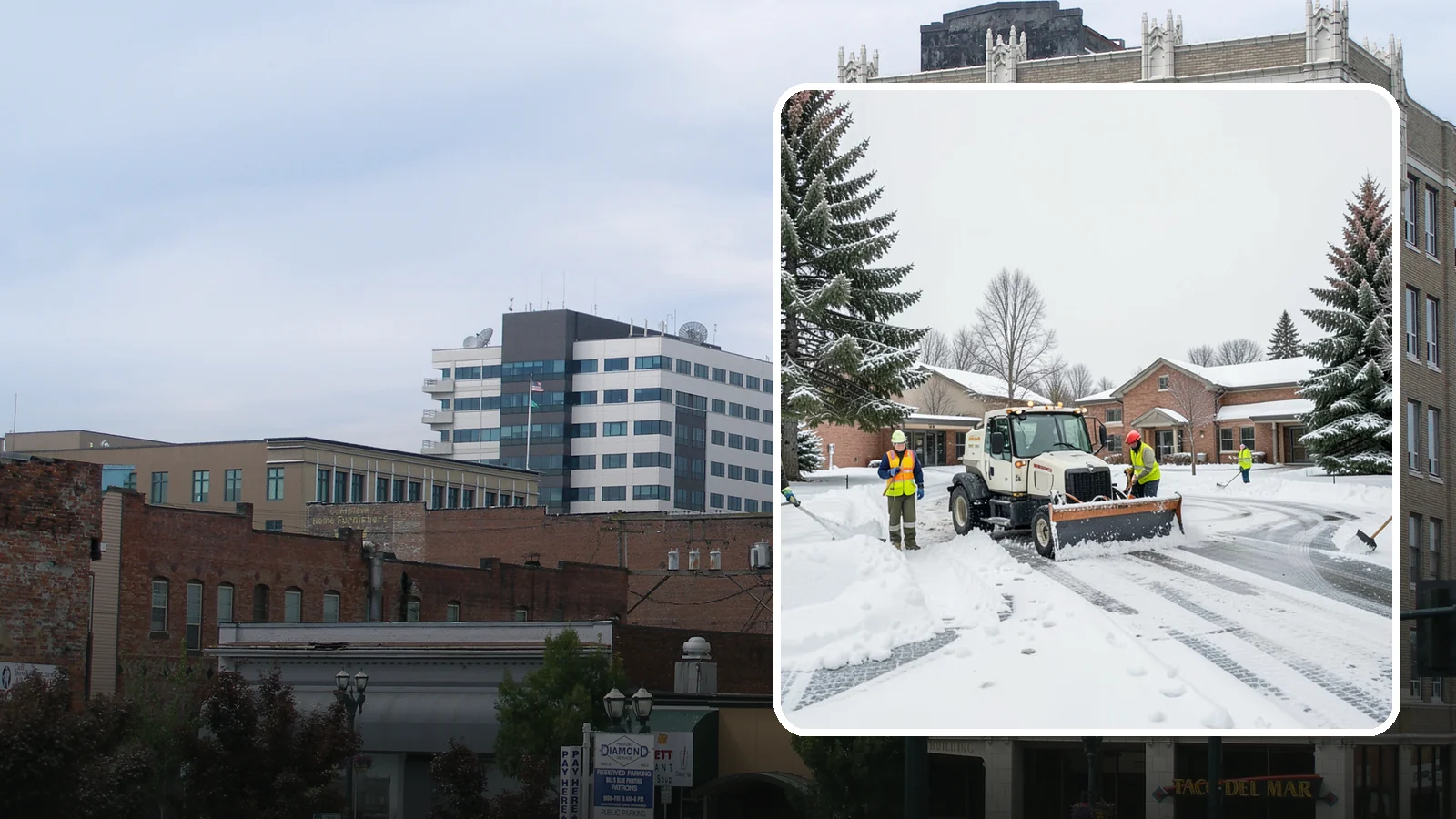 School Snow Removal in Everett, Snohomish County, WA - Keep students, staff, and buses moving safely by clearing school lots, drop-off lanes, and walkways ahead of the morning bell.