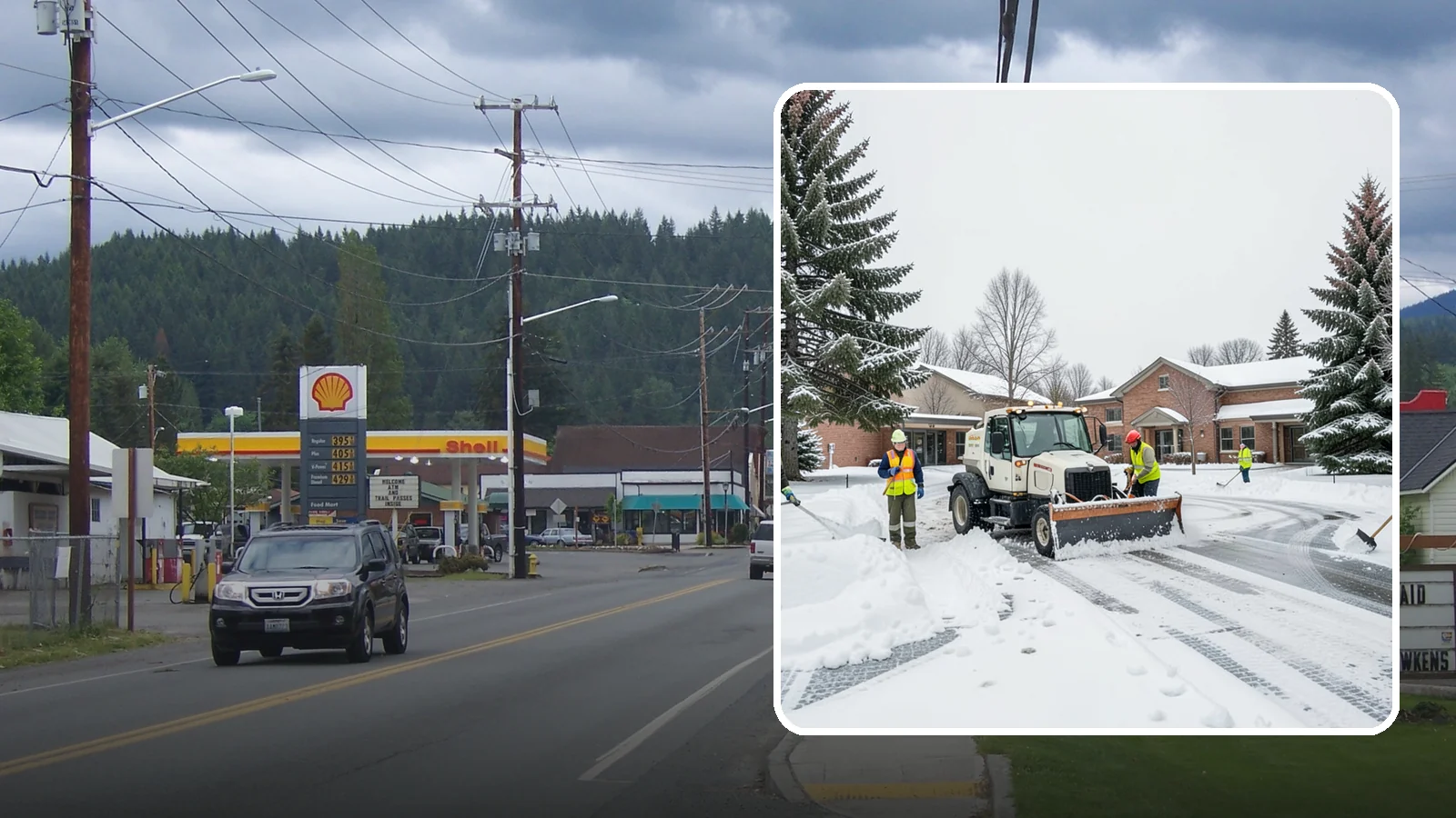 School Snow Removal in Granite Falls, Snohomish County, WA - Keep students, staff, and buses moving safely by clearing school lots, drop-off lanes, and walkways ahead of the morning bell.