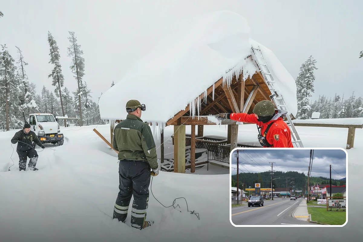 School Snow Removal in Granite Falls, Snohomish County, WA - Clear bus loops and drop-off lanes before arrival