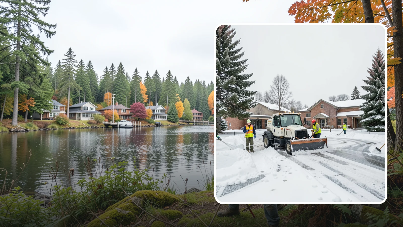 School Snow Removal in La Conner, Skagit County, WA - Keep students, staff, and buses moving safely by clearing school lots, drop-off lanes, and walkways ahead of the morning bell.