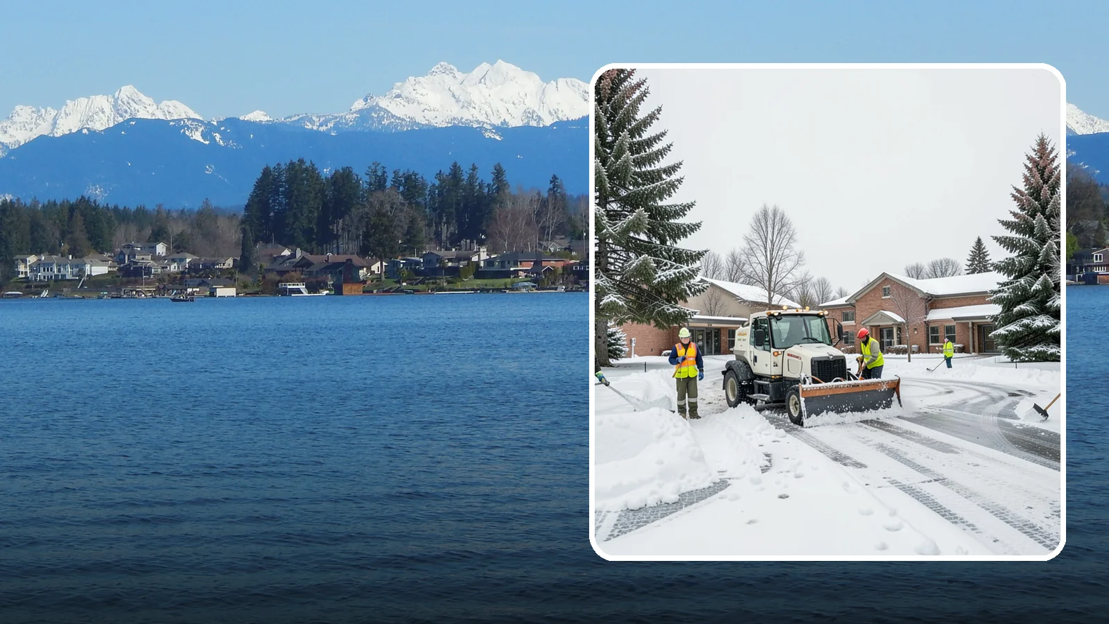 School Snow Removal in Lake Stevens, Snohomish County, WA - Keep students, staff, and buses moving safely by clearing school lots, drop-off lanes, and walkways ahead of the morning bell.