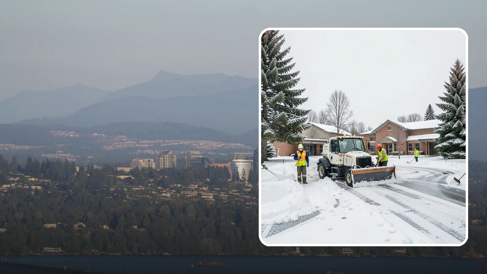 School Snow Removal in Medina, King County, WA - Keep students, staff, and buses moving safely by clearing school lots, drop-off lanes, and walkways ahead of the morning bell.