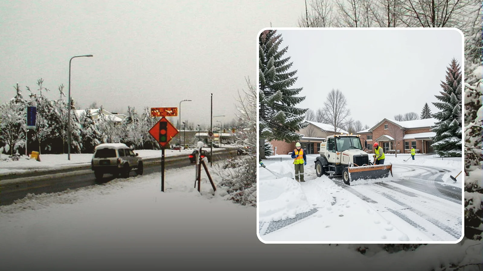 School Snow Removal in Newcastle, King County, WA - Keep students, staff, and buses moving safely by clearing school lots, drop-off lanes, and walkways ahead of the morning bell.