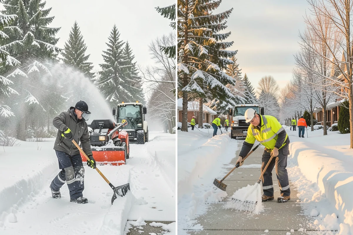 School Snow Removal in Newcastle, King County, WA - Map bus routes, drop-off zones, and student walking paths