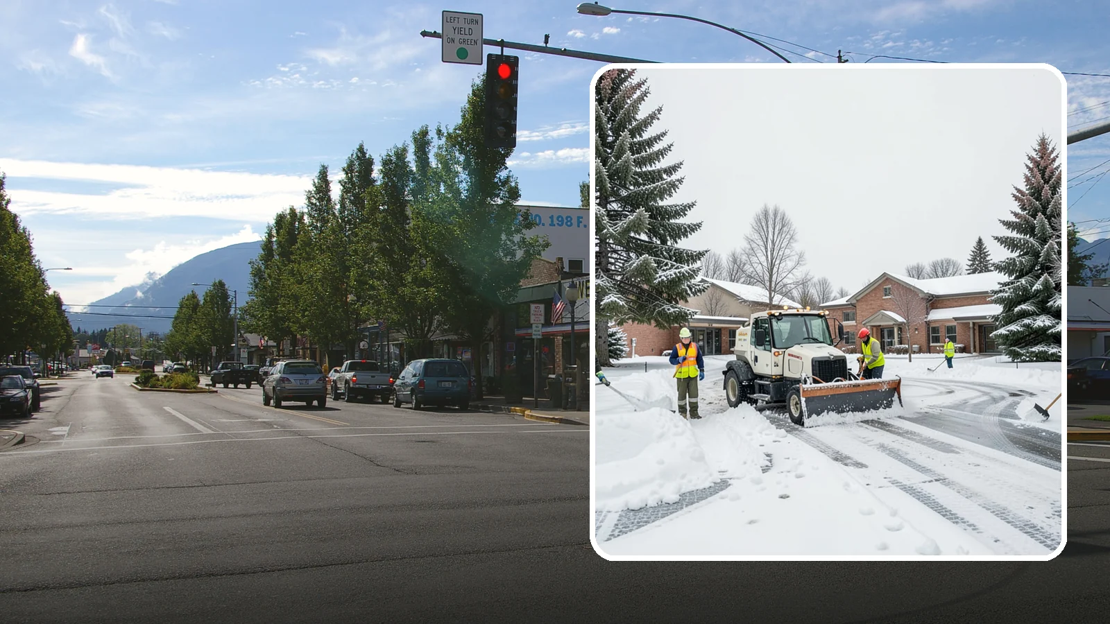 School Snow Removal in North Bend, King County, WA - Keep students, staff, and buses moving safely by clearing school lots, drop-off lanes, and walkways ahead of the morning bell.