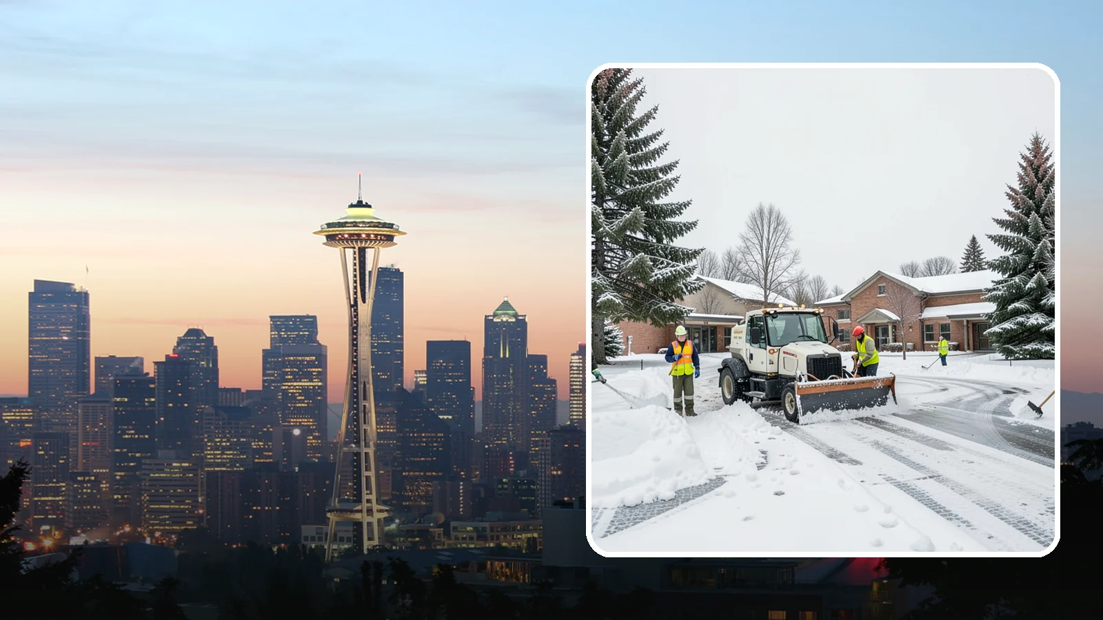 School Snow Removal in Seattle, King County, WA - Keep students, staff, and buses moving safely by clearing school lots, drop-off lanes, and walkways ahead of the morning bell.
