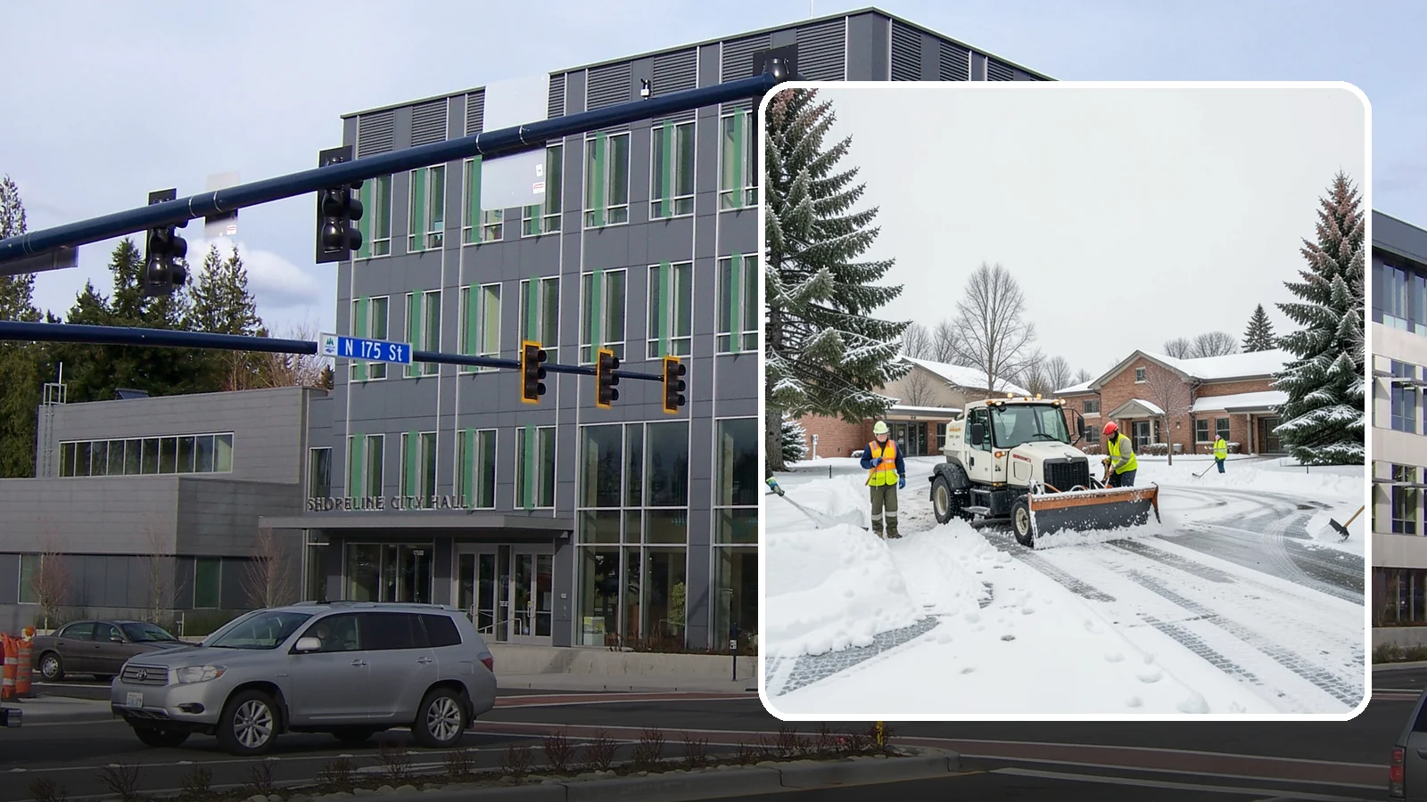 School Snow Removal in Shoreline, King County, WA - Keep students, staff, and buses moving safely by clearing school lots, drop-off lanes, and walkways ahead of the morning bell.