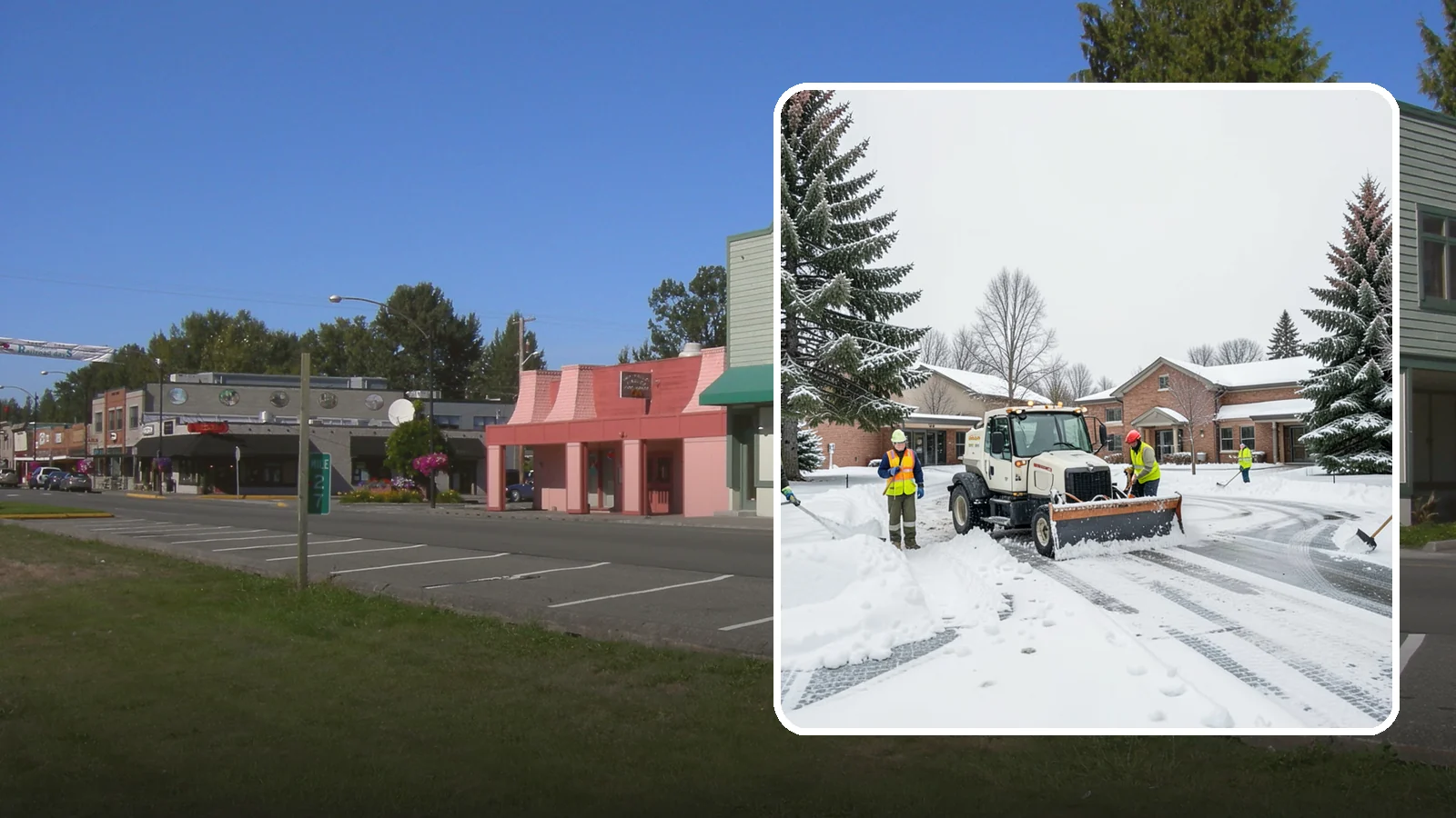School Snow Removal in Snoqualmie, King County, WA - Keep students, staff, and buses moving safely by clearing school lots, drop-off lanes, and walkways ahead of the morning bell.