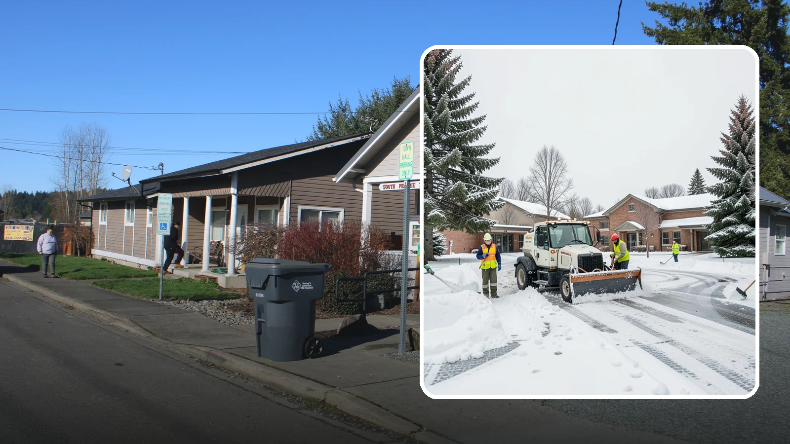 School Snow Removal in South Prairie, Pierce County, WA - Keep students, staff, and buses moving safely by clearing school lots, drop-off lanes, and walkways ahead of the morning bell.