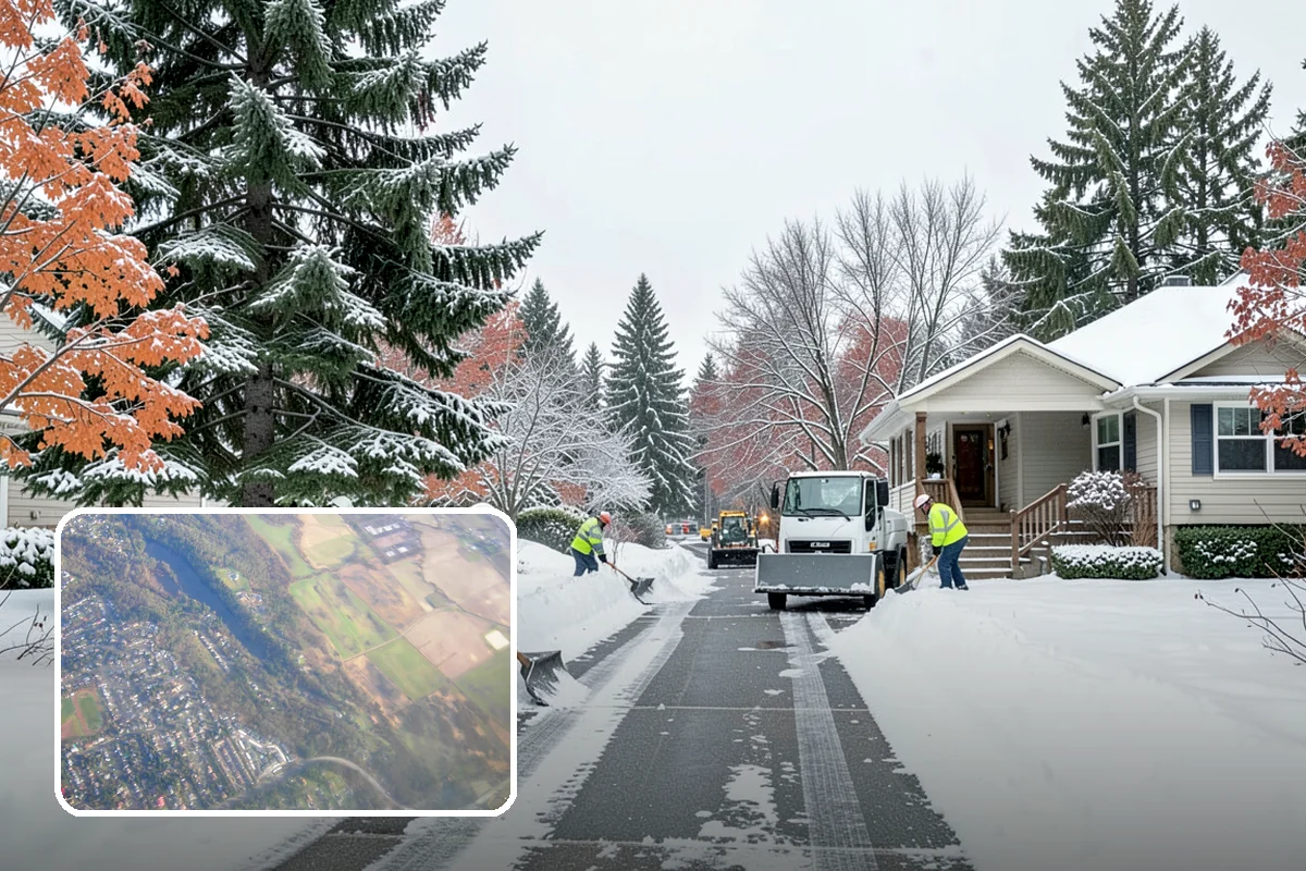 Seasonal Snow Contract in Algona, King County, WA - One predictable price for the full winter