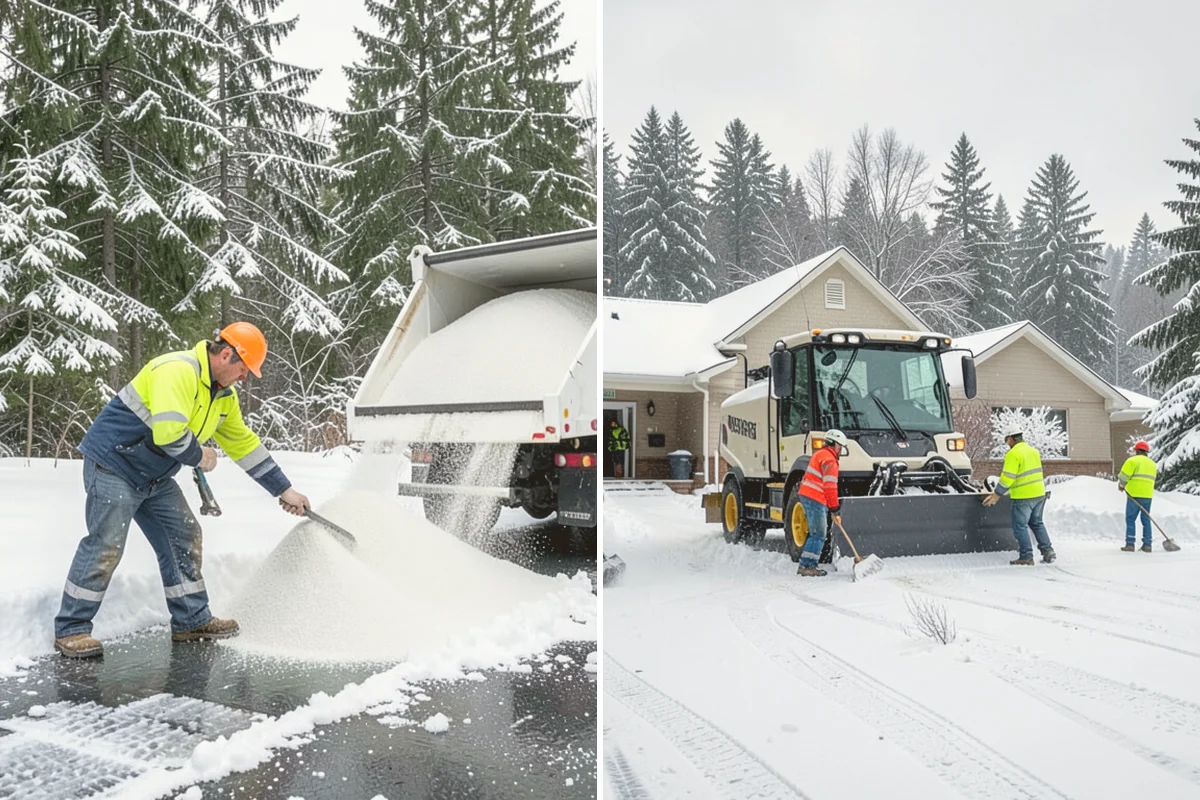 Seasonal Snow Contract in Algona, King County, WA - We assess your property and quote a flat seasonal rate