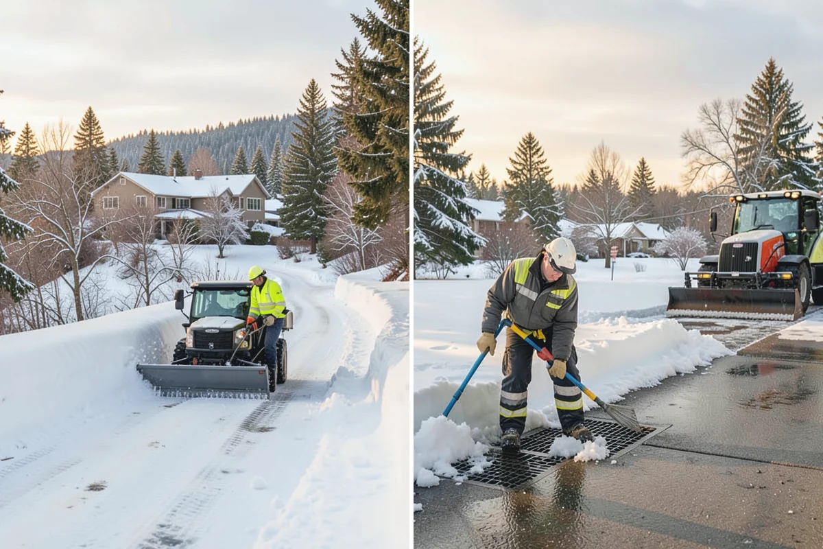 Seasonal Snow Contract in Auburn, King County, WA - We assess your property and quote a flat seasonal rate