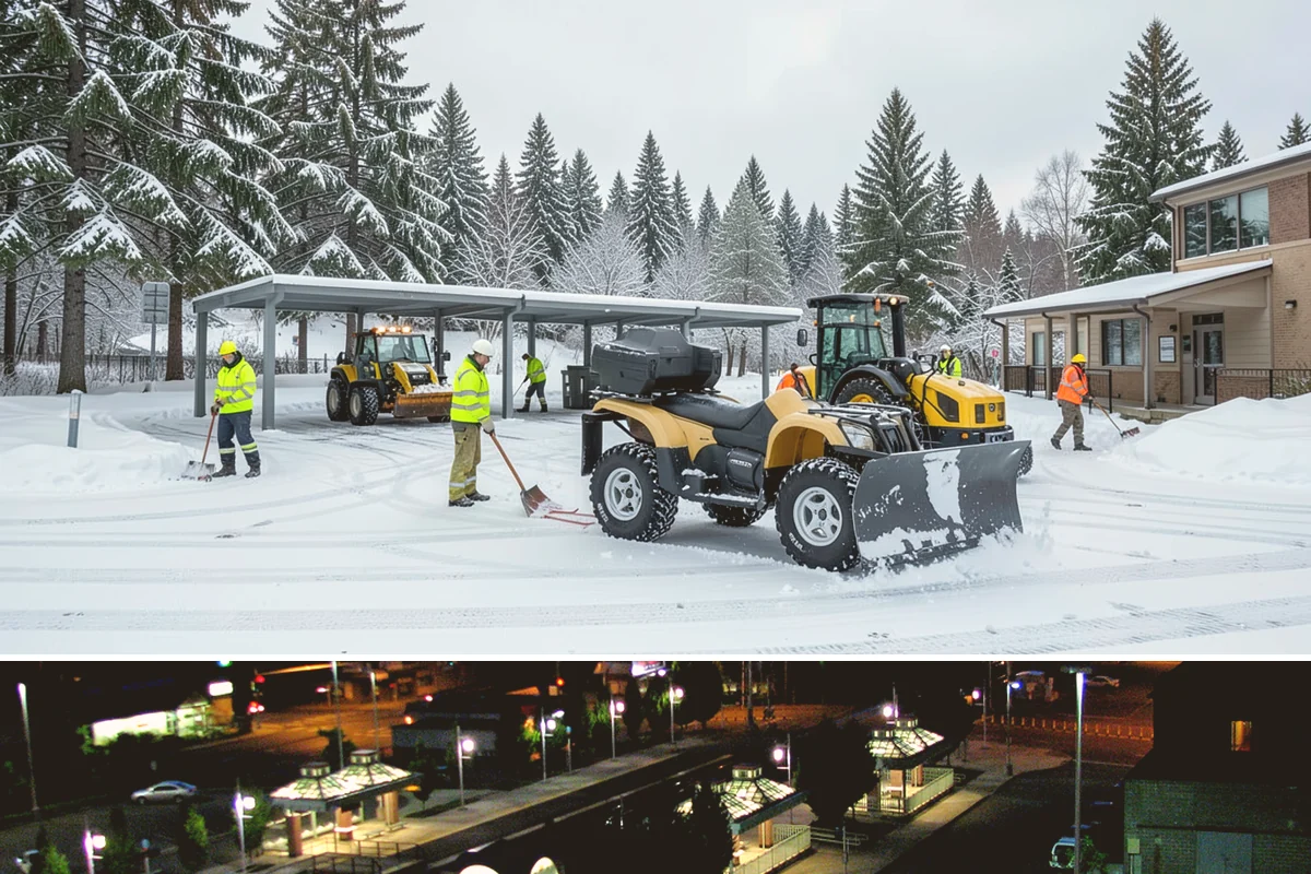 Seasonal Snow Contract in Auburn, King County, WA - Contracts are signed in autumn, ideally by October or November, before the first snow risk arrives.