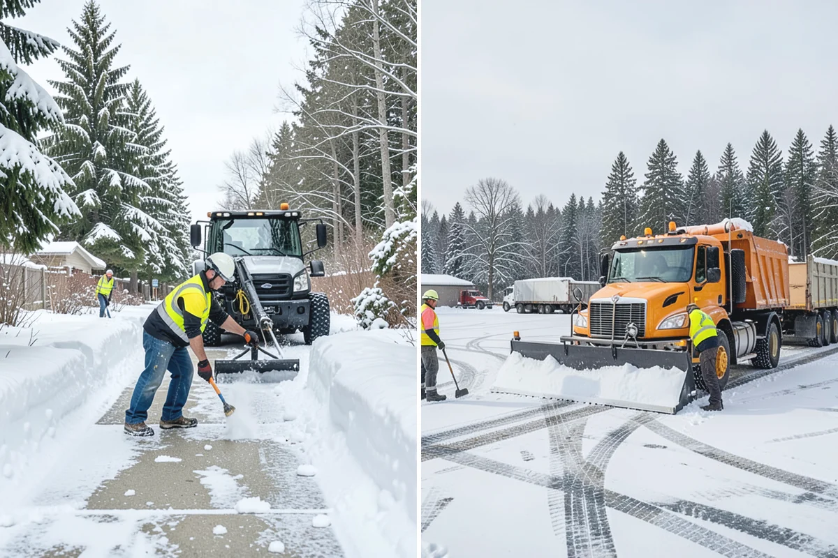 Seasonal Snow Contract in Beaux Arts Village, King County, WA - We assess your property and quote a flat seasonal rate