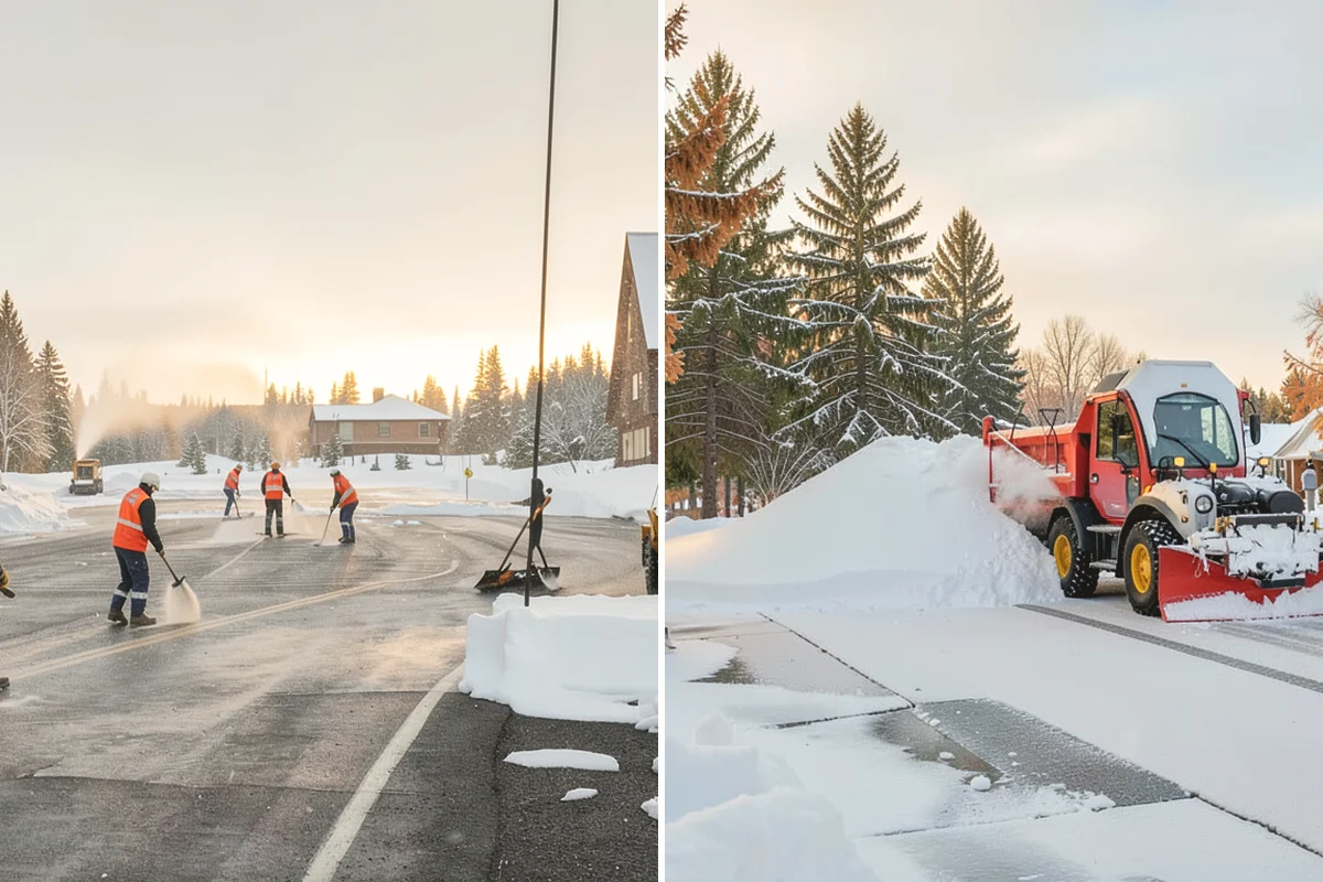 Seasonal Snow Contract in Black Diamond, King County, WA - We assess your property and quote a flat seasonal rate