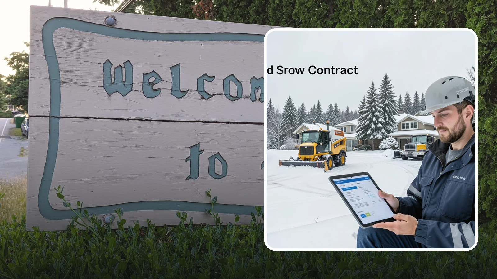 Seasonal Snow Contract in Brier, Snohomish County, WA - A single flat-rate agreement covering unlimited qualifying clearings for the entire winter season.