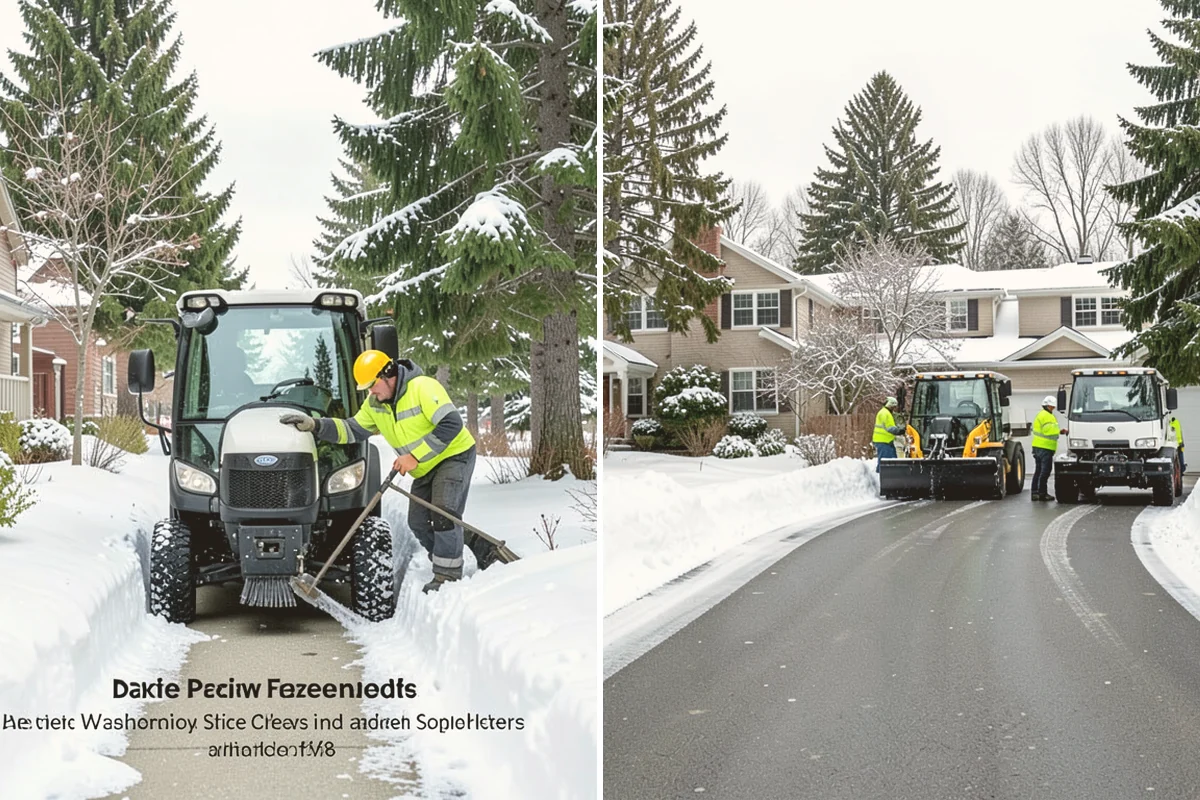 Seasonal Snow Contract in Brier, Snohomish County, WA - We assess your property and quote a flat seasonal rate