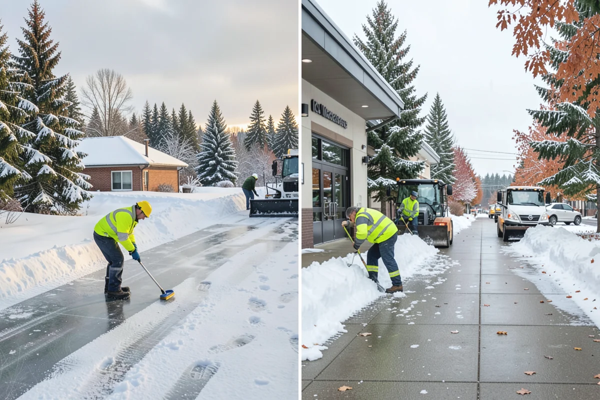 Seasonal Snow Contract in Buckley, Pierce County, WA - We assess your property and quote a flat seasonal rate