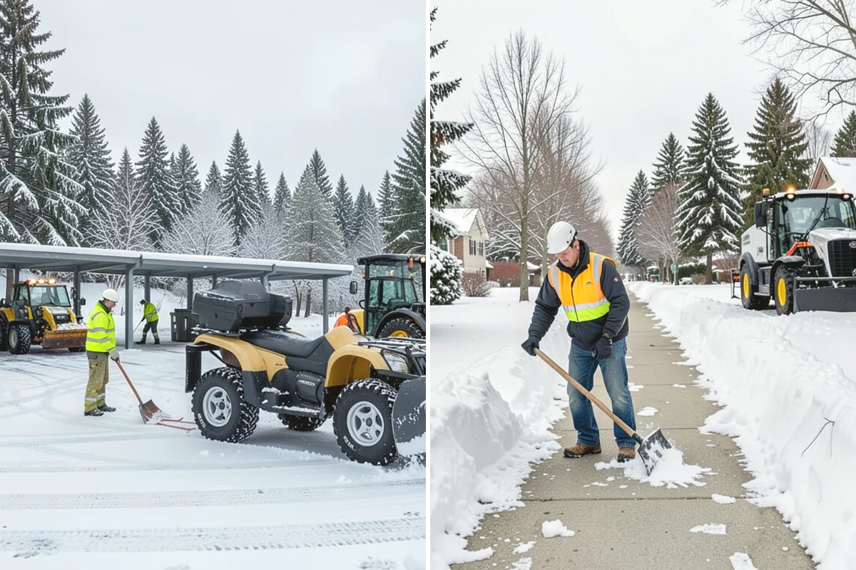 Seasonal Snow Contract in Burien, King County, WA - We assess your property and quote a flat seasonal rate