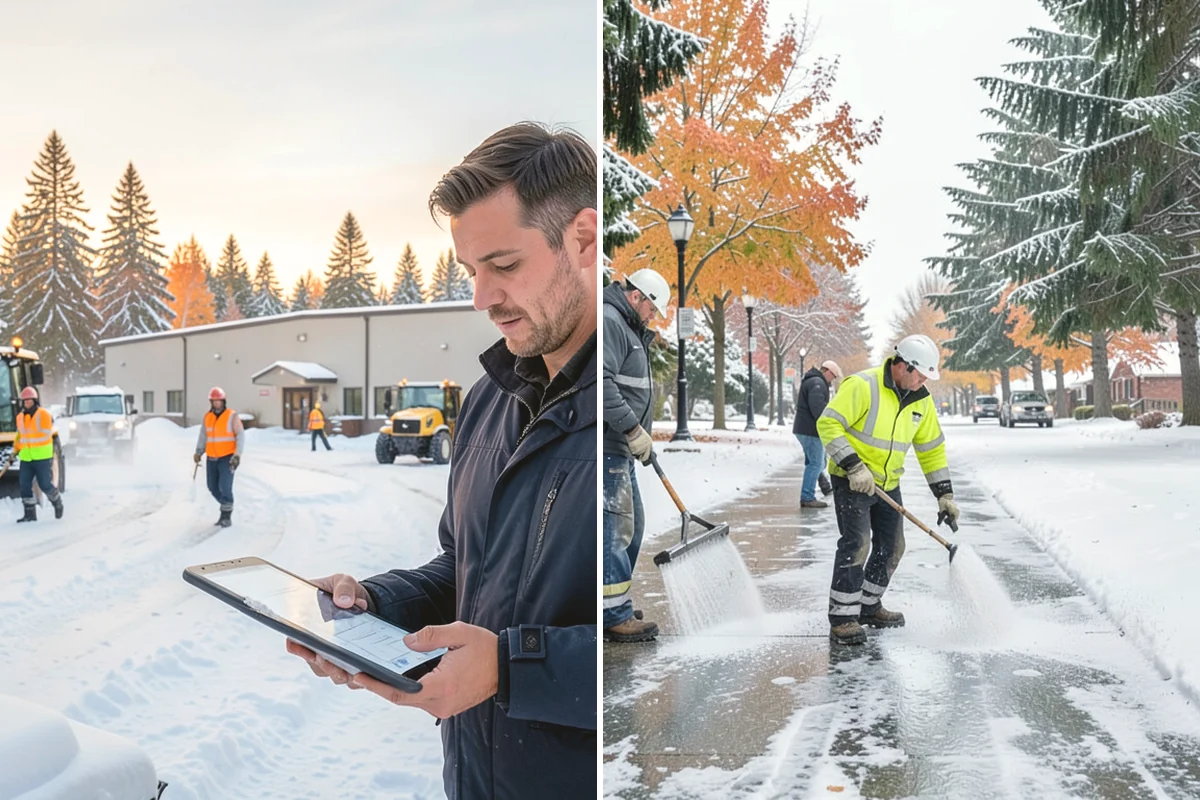 Seasonal Snow Contract in Burlington, Skagit County, WA - We assess your property and quote a flat seasonal rate