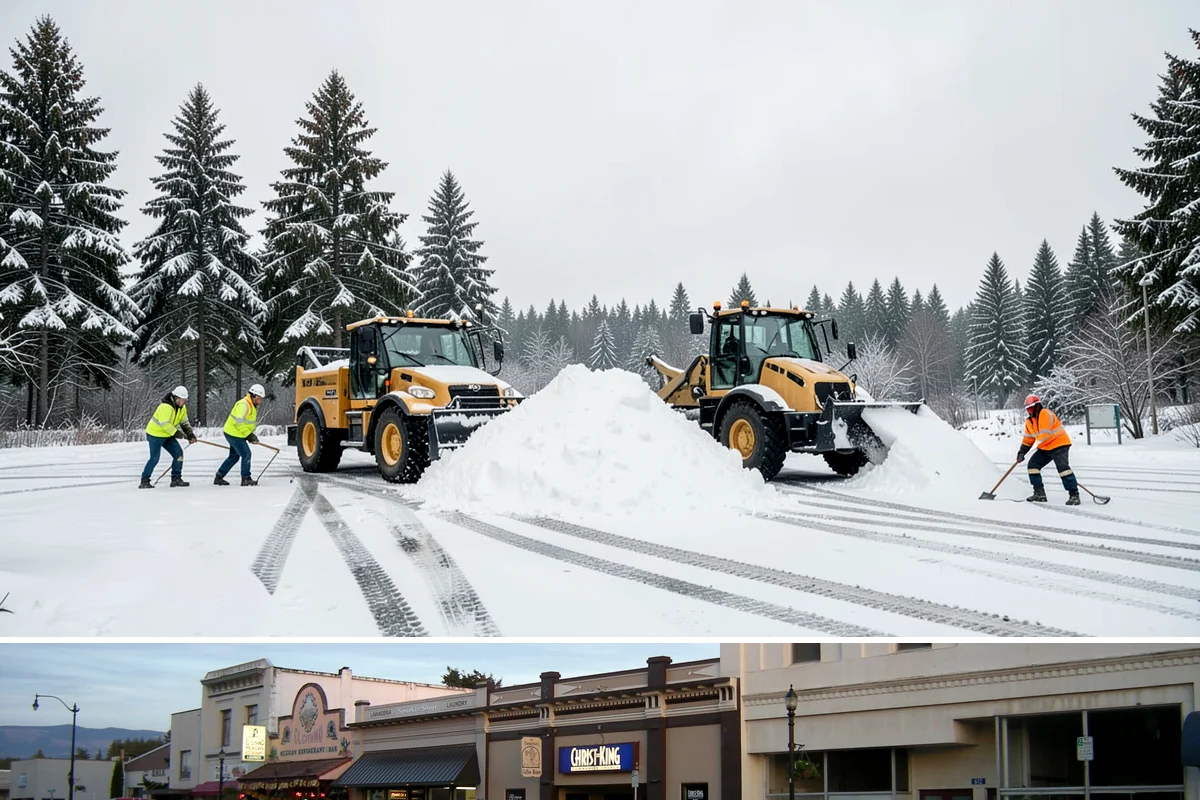 Seasonal Snow Contract in Burlington, Skagit County, WA - Contracts are signed in autumn, ideally by October or November, before the first snow risk arrives.