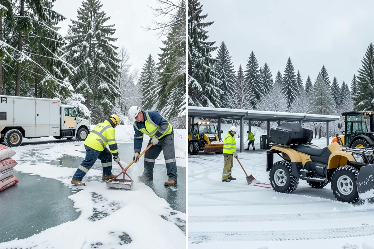 Seasonal Snow Contract in Clyde Hill, King County, WA - We assess your property and quote a flat seasonal rate