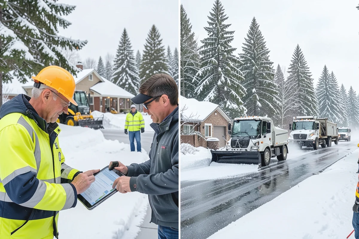 Seasonal Snow Contract in Coupeville, Island County, WA - We assess your property and quote a flat seasonal rate