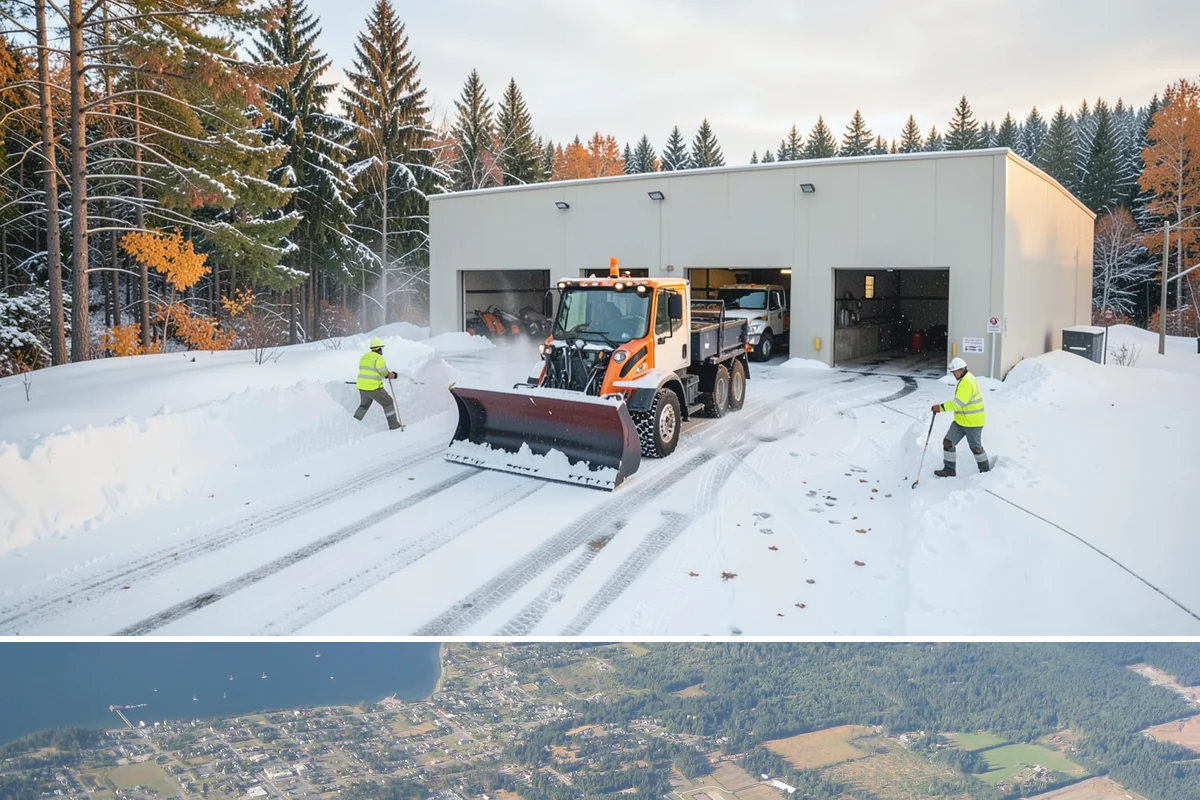 Seasonal Snow Contract in Coupeville, Island County, WA - Contracts are signed in autumn, ideally by October or November, before the first snow risk arrives.