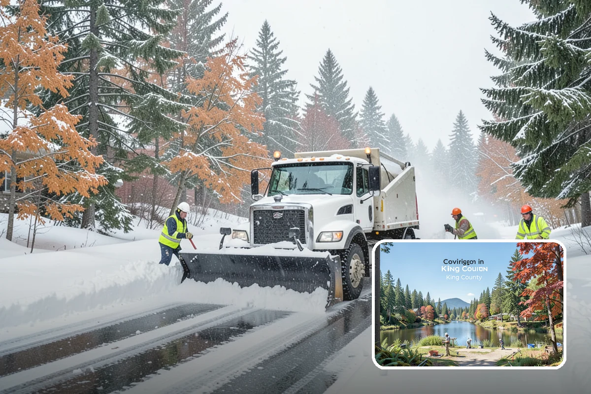 Seasonal Snow Contract in Covington, King County, WA - One predictable price for the full winter