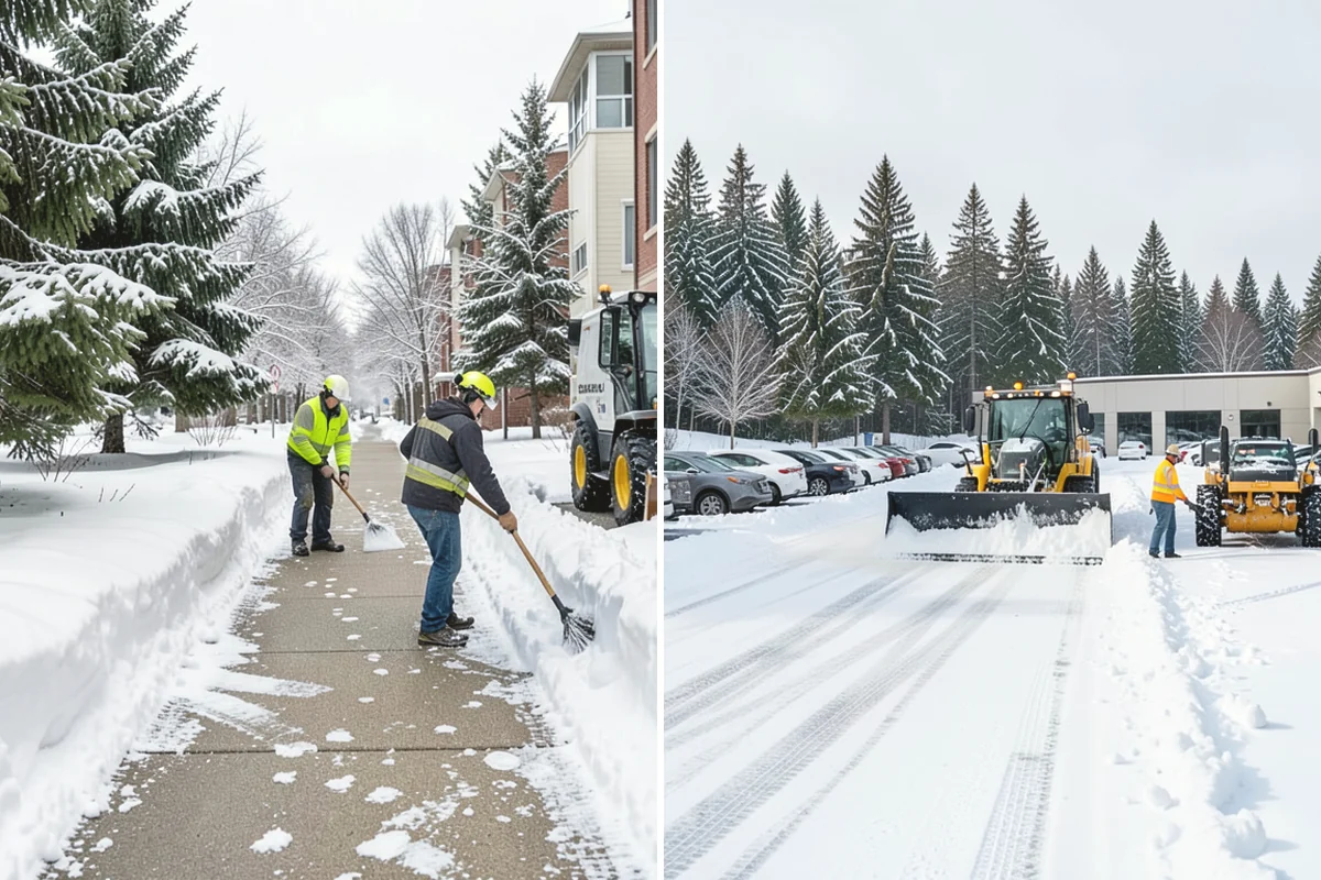 Seasonal Snow Contract in Covington, King County, WA - We assess your property and quote a flat seasonal rate