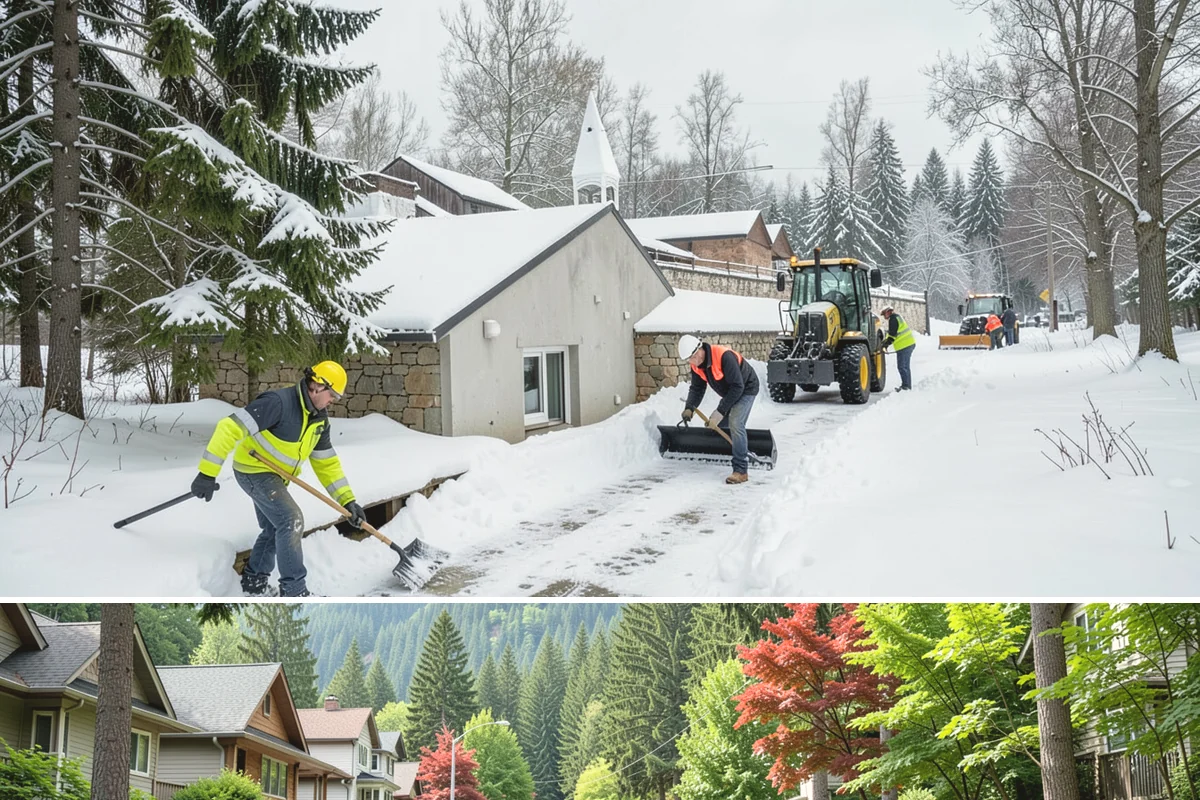 Seasonal Snow Contract in Darrington, Snohomish County, WA - Contracts are signed in autumn, ideally by October or November, before the first snow risk arrives.