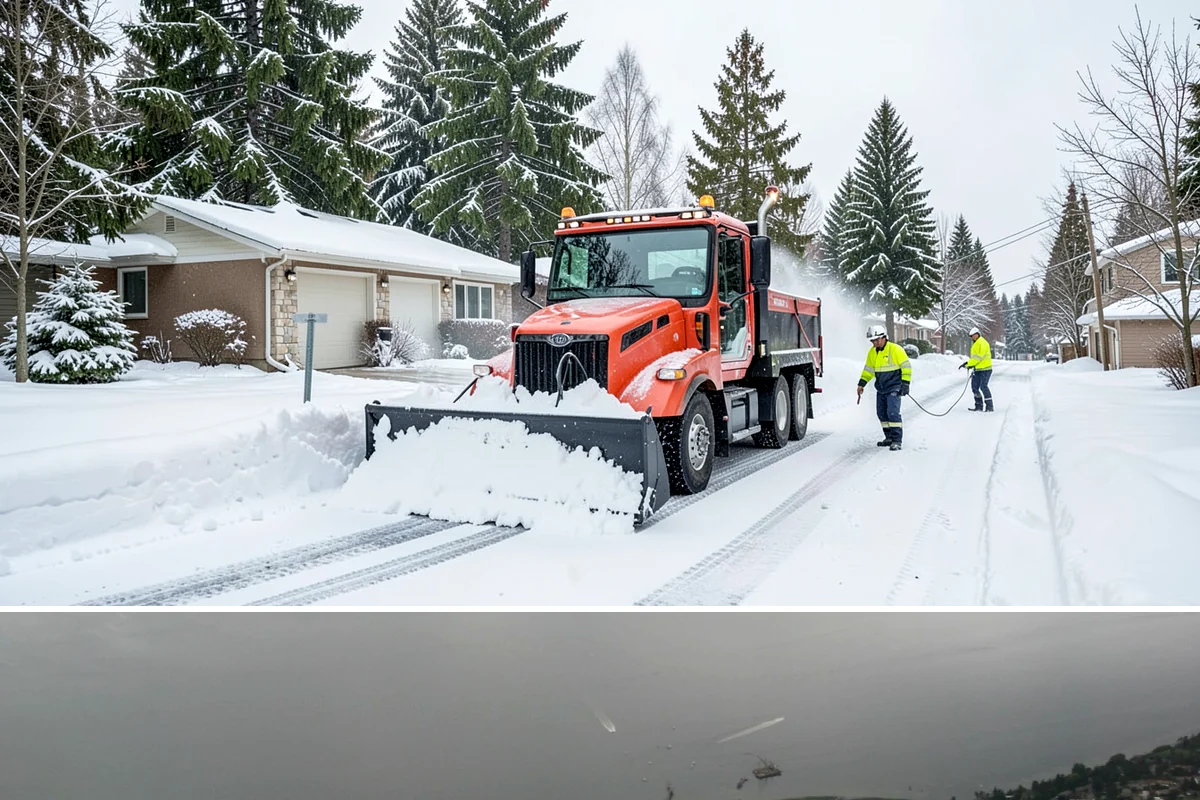 Seasonal Snow Contract in Des Moines, King County, WA - Contracts are signed in autumn, ideally by October or November, before the first snow risk arrives.