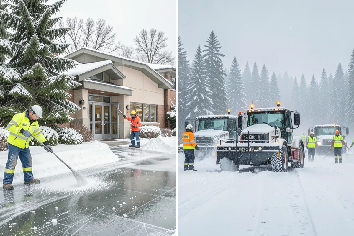 Seasonal Snow Contract in Duvall, King County, WA - We assess your property and quote a flat seasonal rate