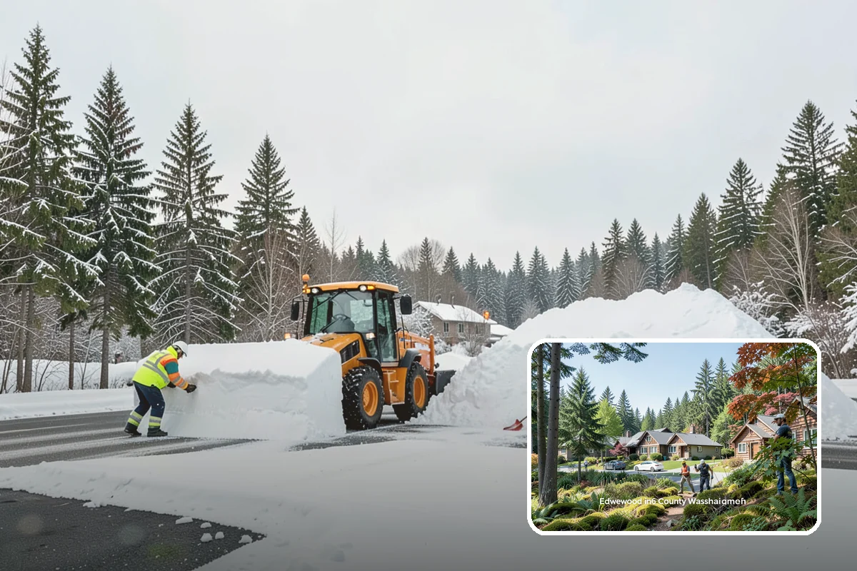 Seasonal Snow Contract in Edgewood, Pierce County, WA - One predictable price for the full winter