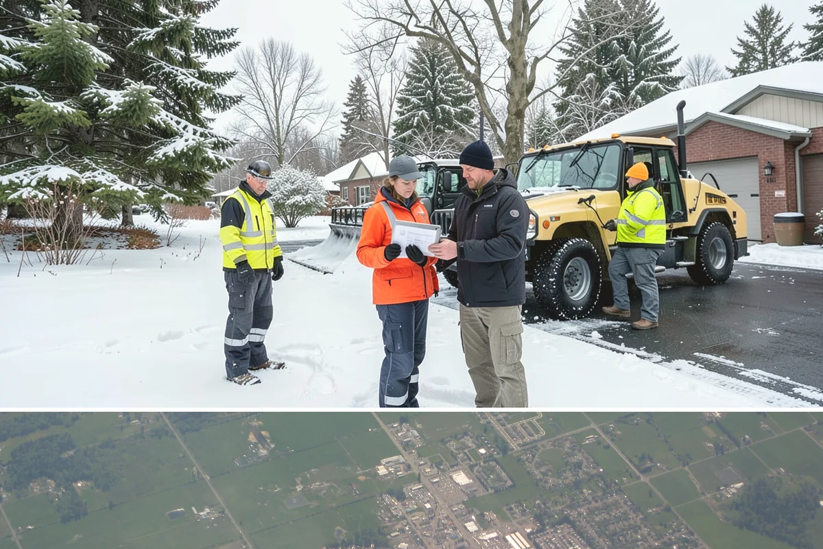 Seasonal Snow Contract in Enumclaw, King County, WA - Contracts are signed in autumn, ideally by October or November, before the first snow risk arrives.