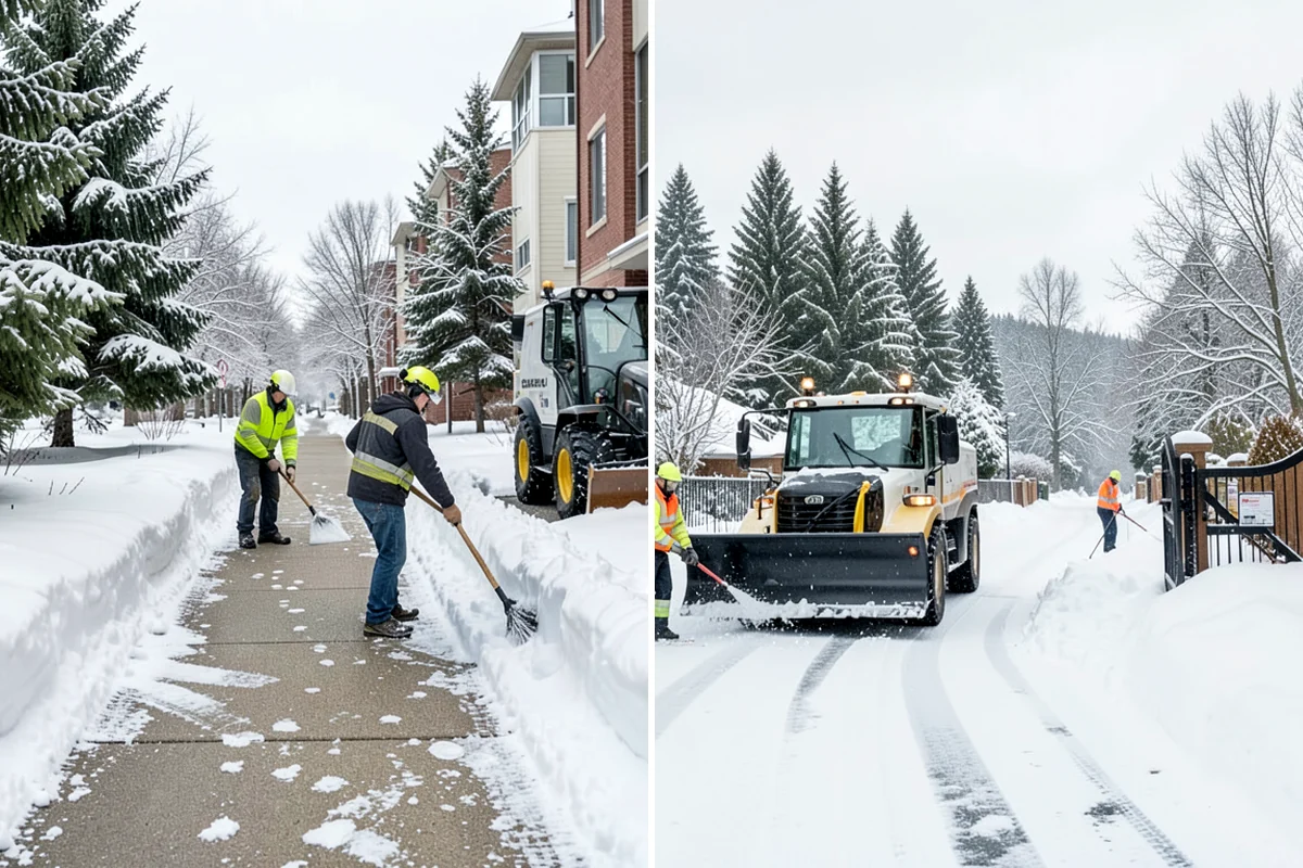 Seasonal Snow Contract in Federal Way, King County, WA - We assess your property and quote a flat seasonal rate