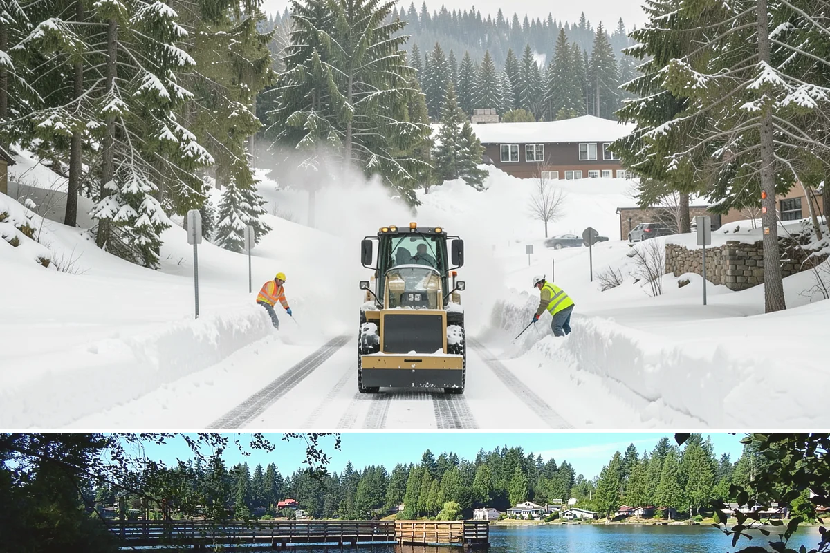 Seasonal Snow Contract in Federal Way, King County, WA - Contracts are signed in autumn, ideally by October or November, before the first snow risk arrives.