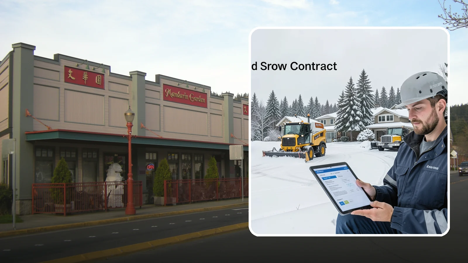 Seasonal Snow Contract in Issaquah, King County, WA - A single flat-rate agreement covering unlimited qualifying clearings for the entire winter season.